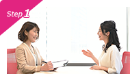 1.全国にあるオフィスに訪問