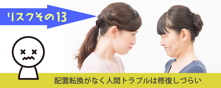 人間関係の問題
