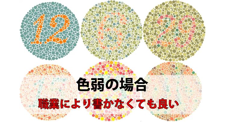 色弱の場合