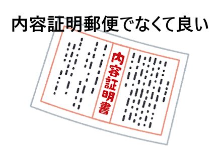 内容証明郵便