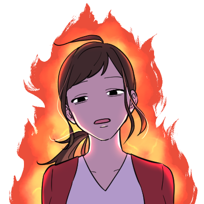 女性(怒)