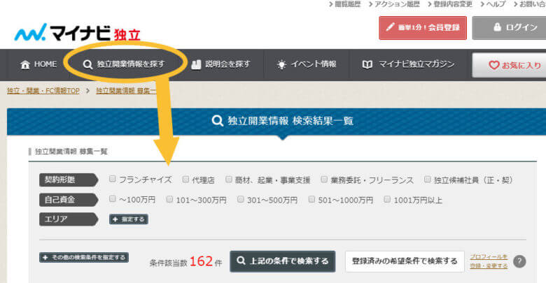 独立開業情報