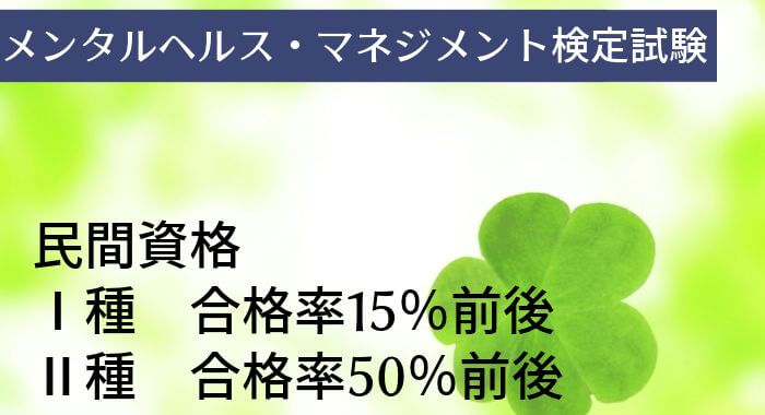 メンタルヘルス・マネジメント検定試験