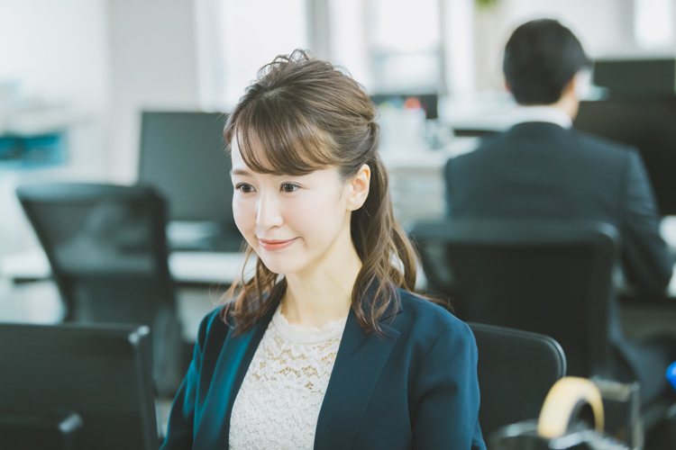 契約社員の女性