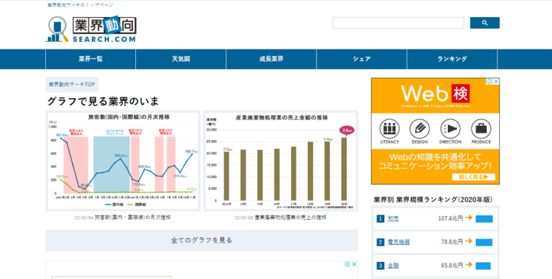 業界動向サーチ